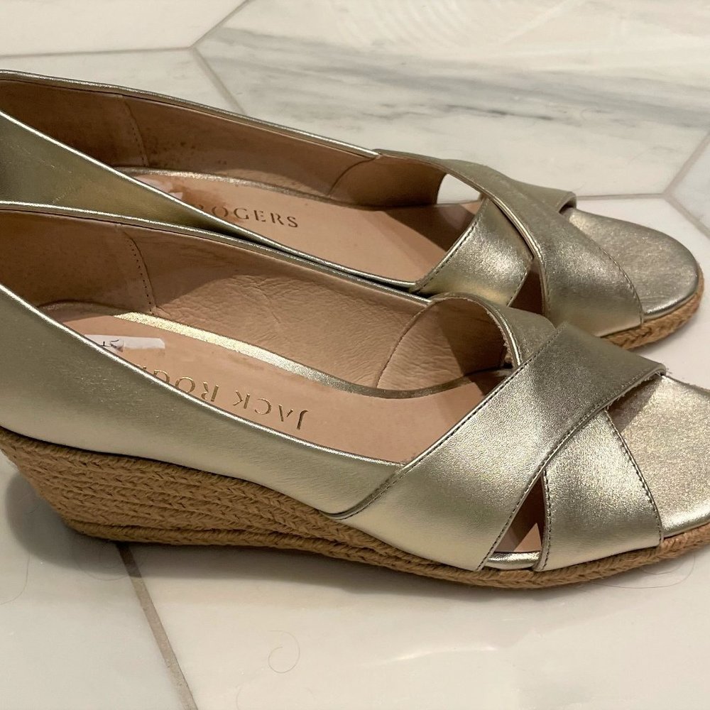 Jack Rogers Palmer Crisscross Wedge Espadrille